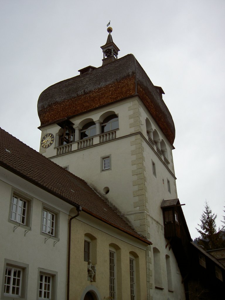 Bregenz, Martinsturm, erbaut 1601 als Getreidespeicher im ersten Hof der Grafen von 
Bregenz (17.03.2013)