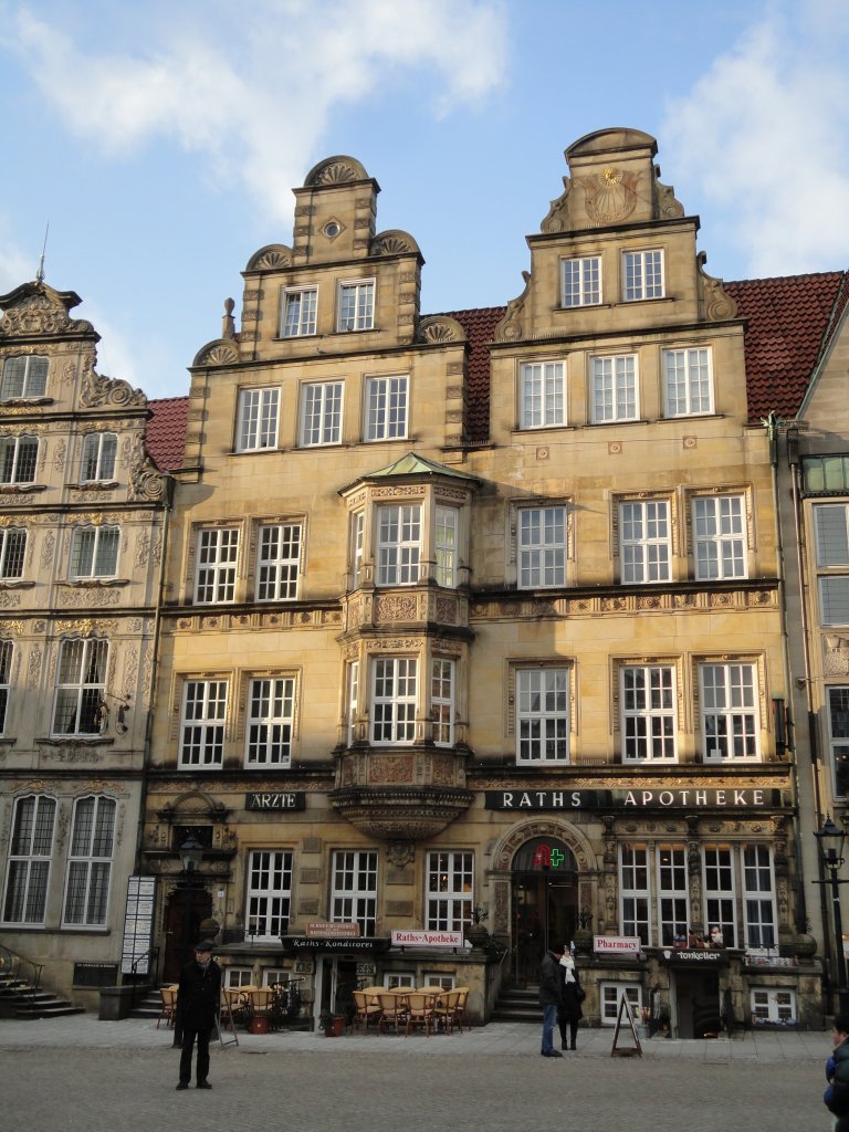 Bremen am 3.2.2012: Raths-Apotheke Am Markt