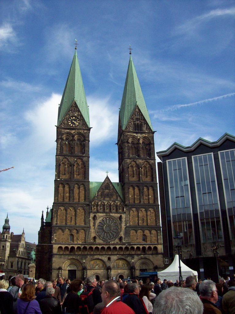 Bremen, Dom St. Petri, Westseite (03.10.2010)