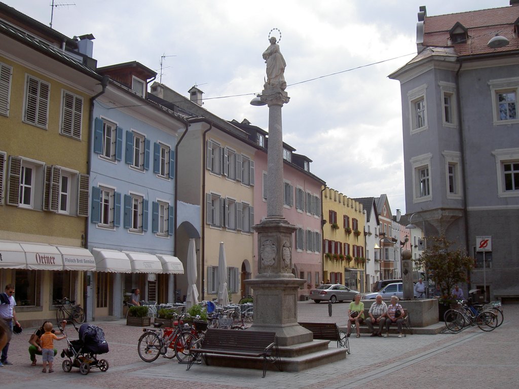 Bruneck, Mariensule am Oberragenplatz (26.06.2010)