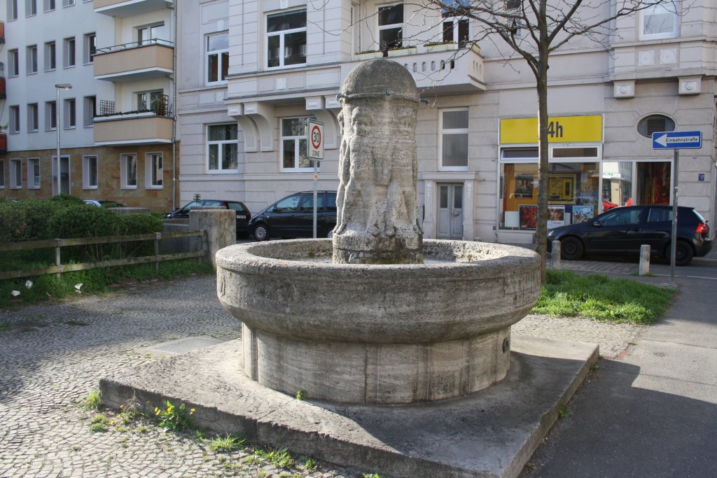 Brunnen in der Sallstrae/Hannover, am 12.04.2011.