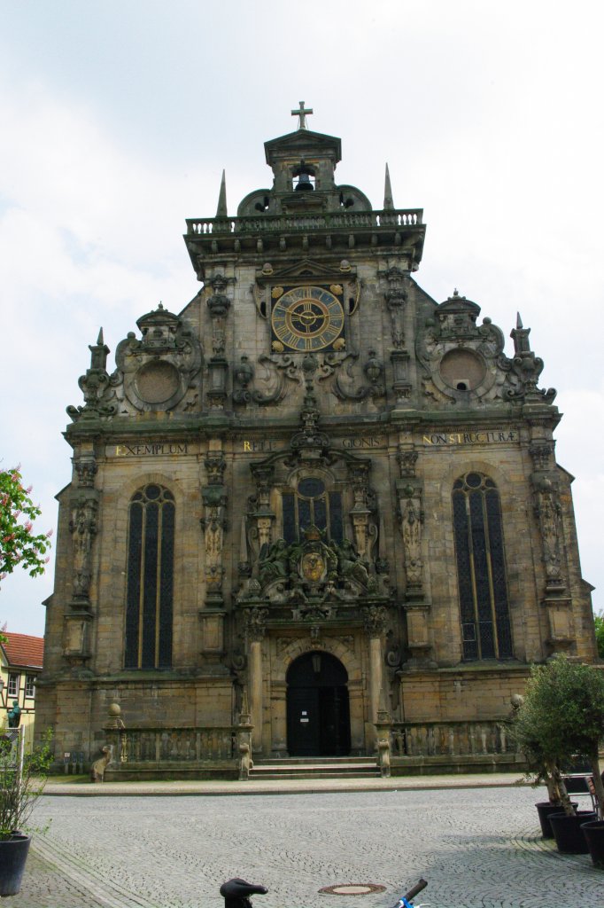 Bckeburg, Ev. Stadtkirche, erbaut von 1611 bis 1615, Kreis Schaumburg (09.05.2010)