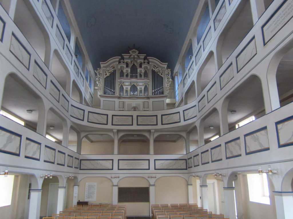 Bürgel, Orgel der Stadtkirche St. Johannis (13.06.2012)
