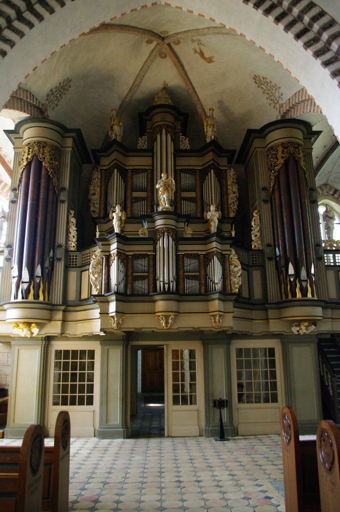 Burg auf Fehmarn, Nikolai Kirche, Kleuker Orgel (22.05.2011)