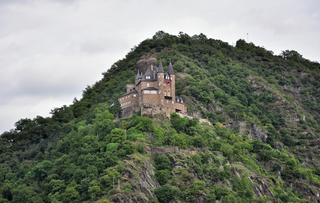 Burg Katz oberhalb St. Goarshausen am Rhein - 14.09.2010