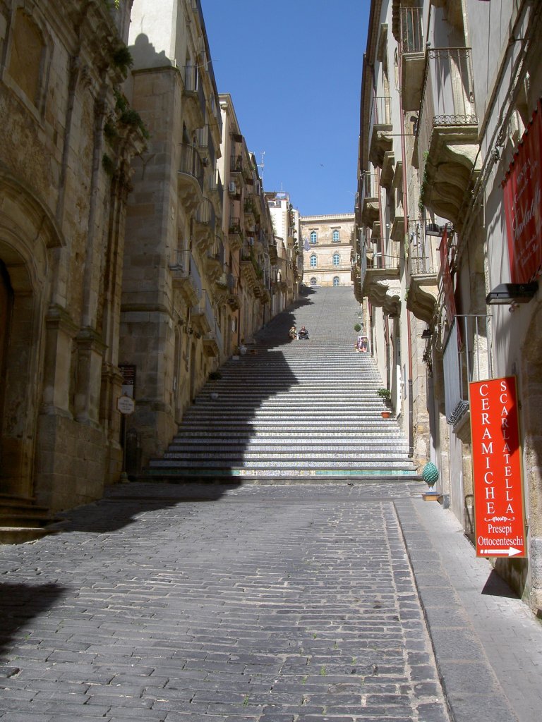 Caltagirone, Scala Treppe (14.03.2009)