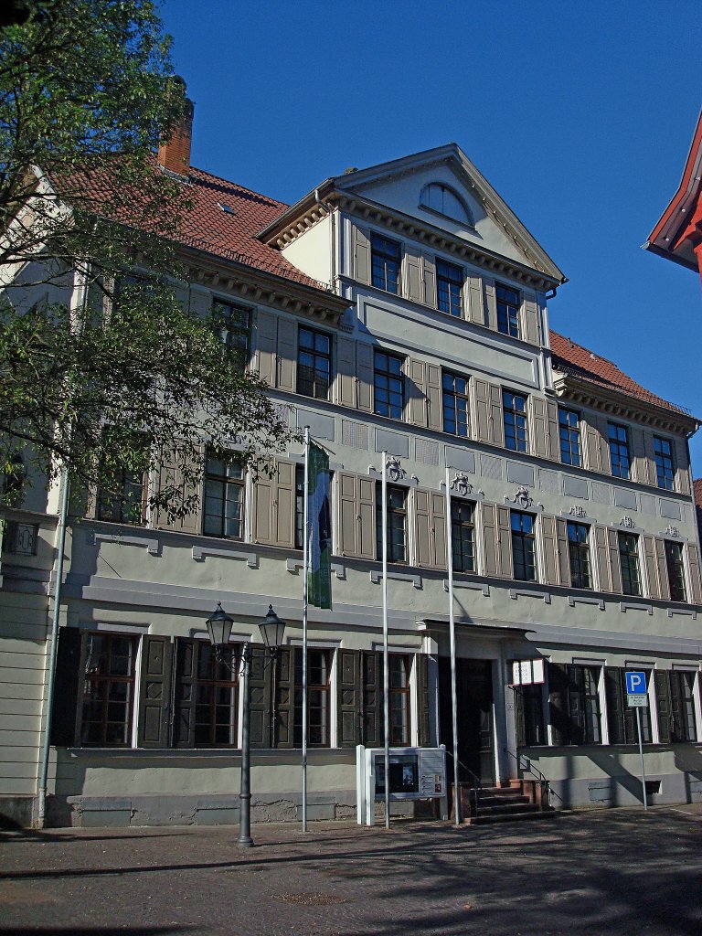 Calw im Nordschwarzwald, 1990 wurde fr den Sohn der Stadt und Literatur-Nobellpreistrger Hermann Hesse dieses Museum eingeweiht, Okt.2010