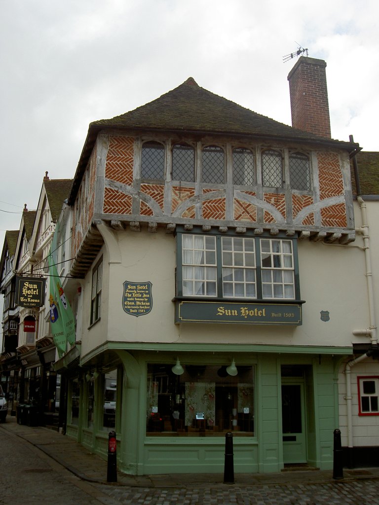 Canterbury, Sun Hotel in der Sun Street (25.05.2013)