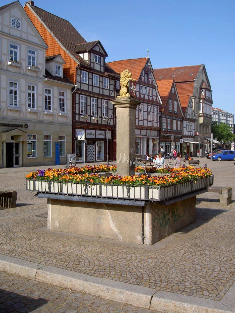 Celle, Brunnen am groen Plan (07.05.2011)