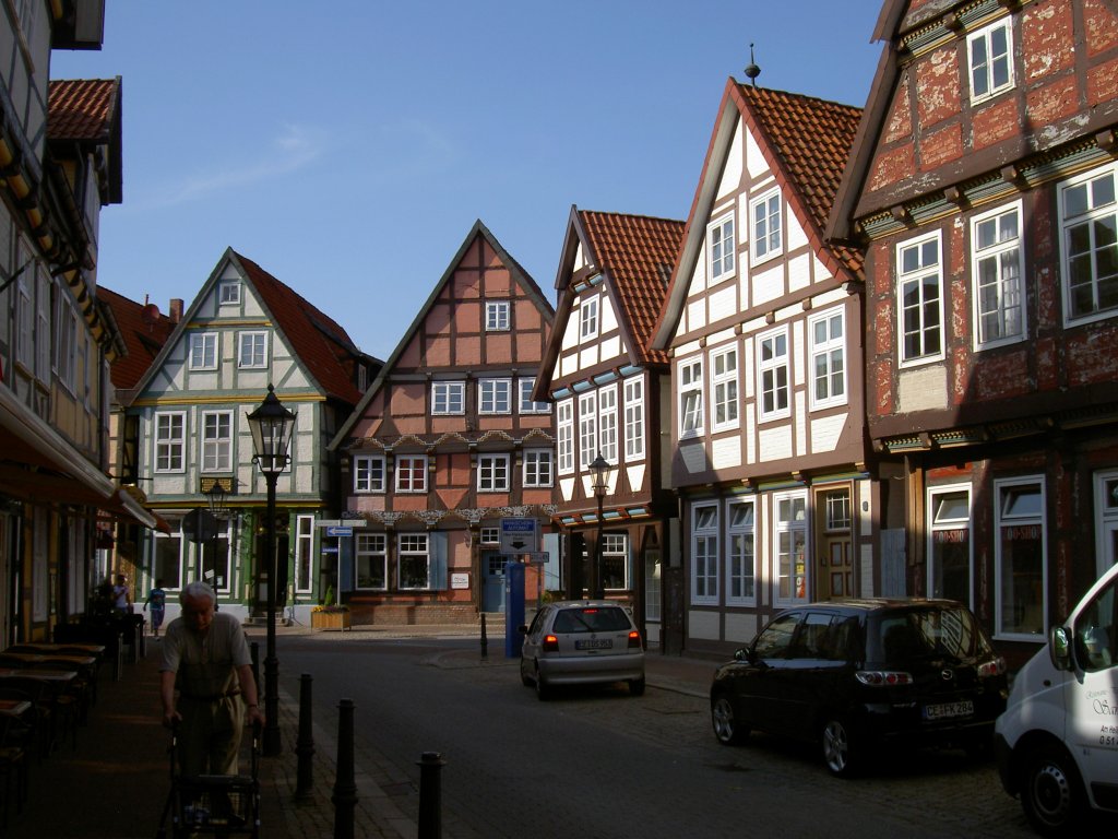 Celle, Fachwerkhuser in der Schuhstr. (07.05.2011)