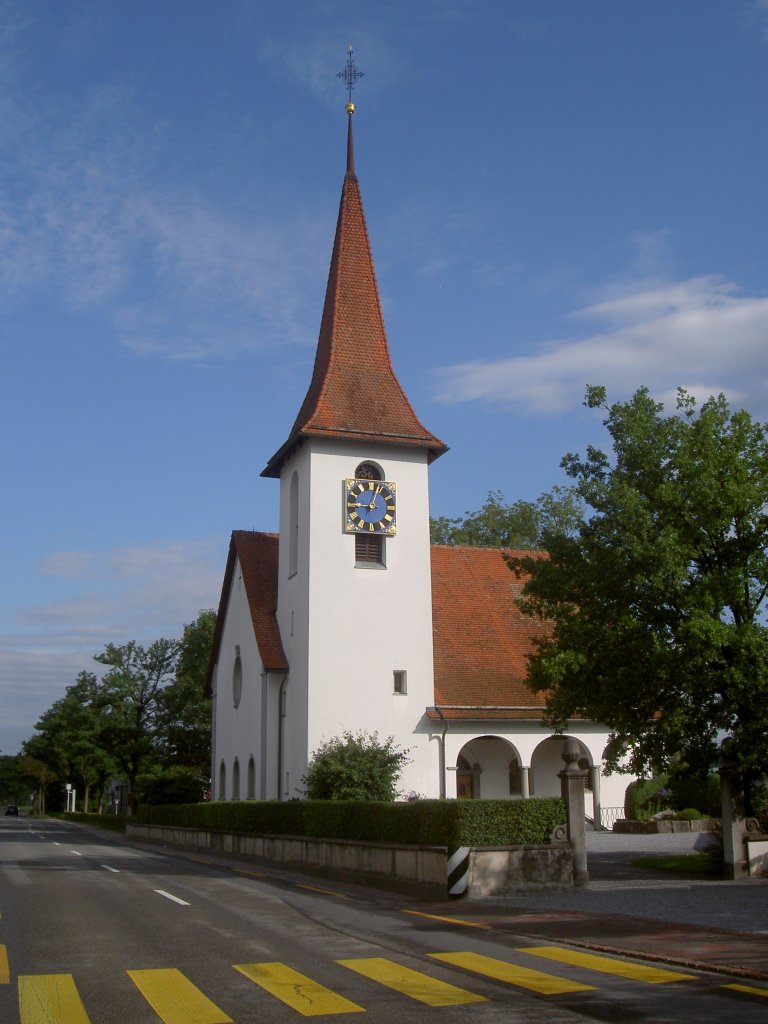 Cham, Reformierte Kirche, Kanton Zug (08.08.2010)