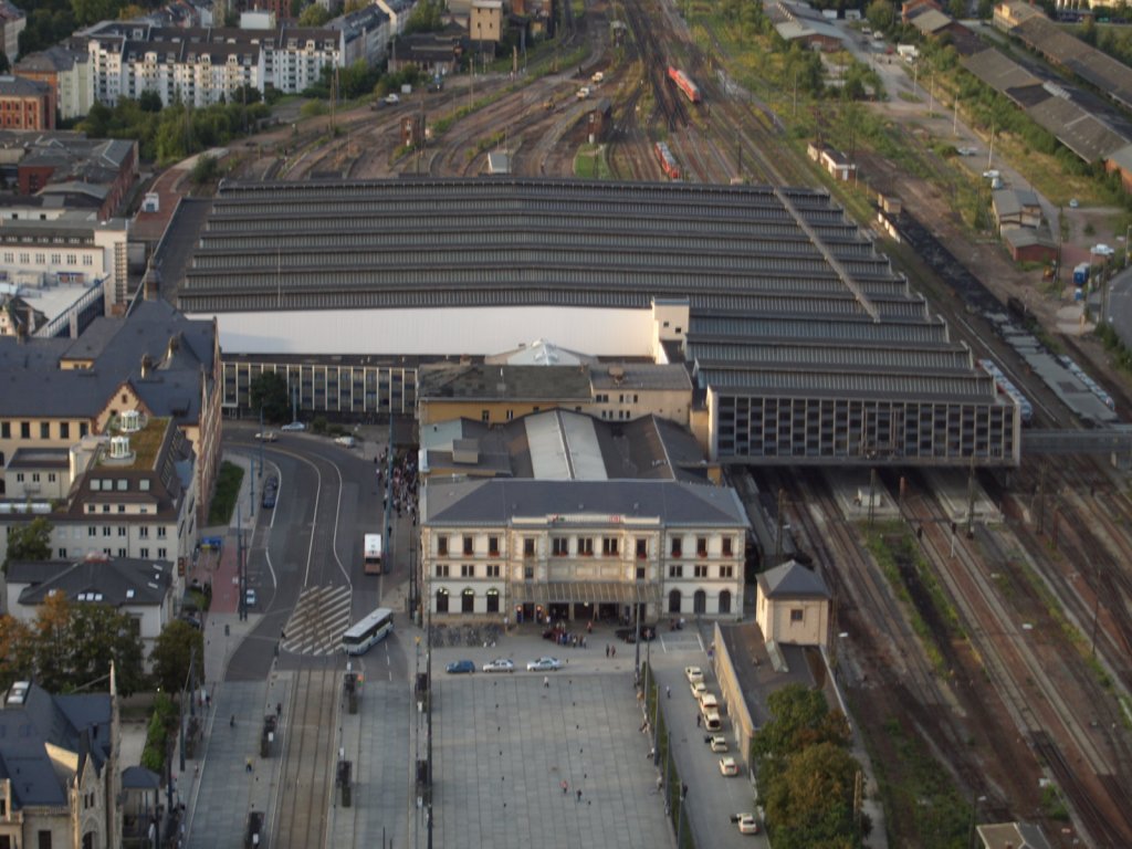 Chemnitz Hauptbahnhof
Ballonfahrt am 30.08.2009