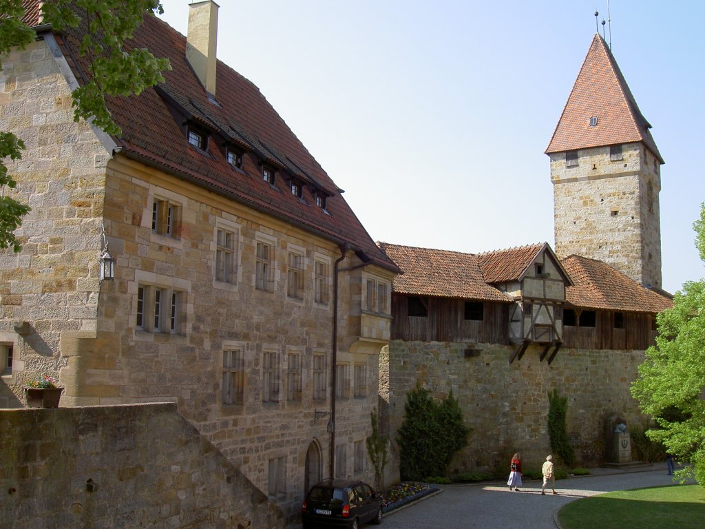 Coburg, Roter Turm der Veste (29.04.2007)