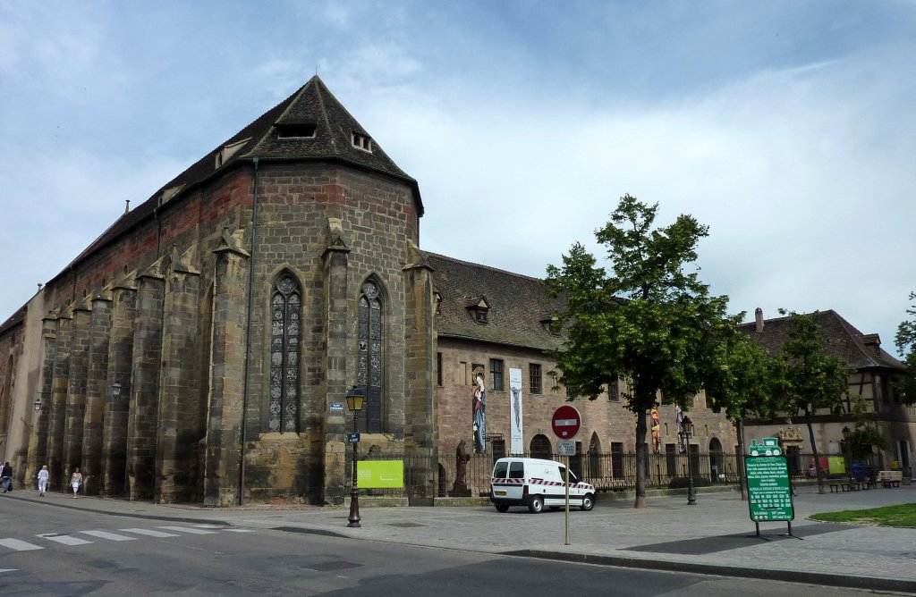 Colmar, das Unterlindenmuseum im ehemaligen Kloster, Juni 2012