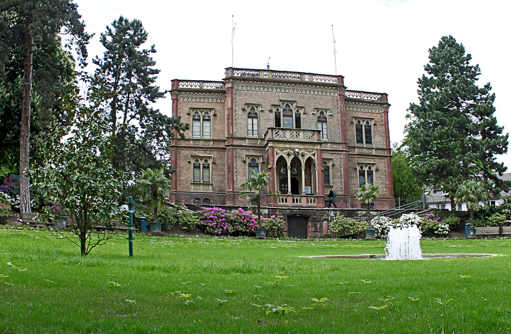 Colombi Schlle im Colombi Park Freiburg am 24.05.2013 
Heute ein Archologisches Museum.