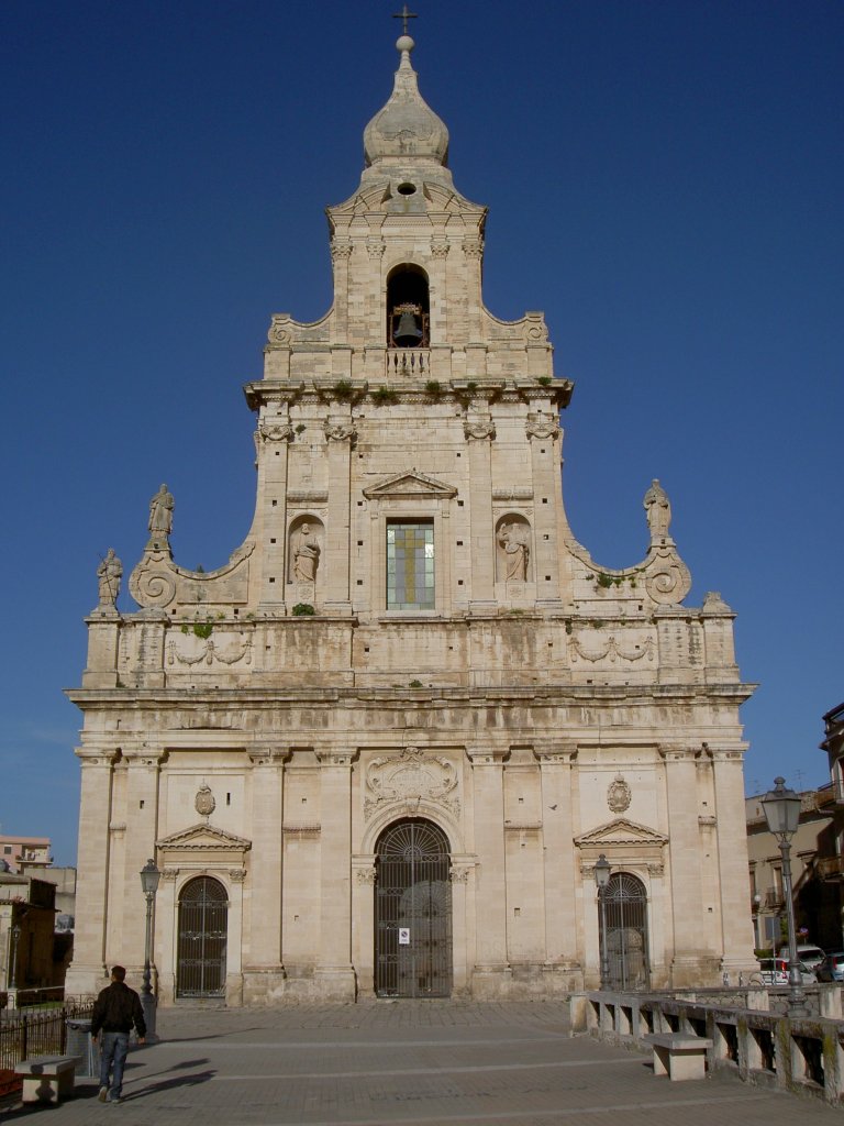 Comiso, Kirche Santa Maria delle Stelle, erbaut im 15. Jahrhundert 
(12.03.2009)
