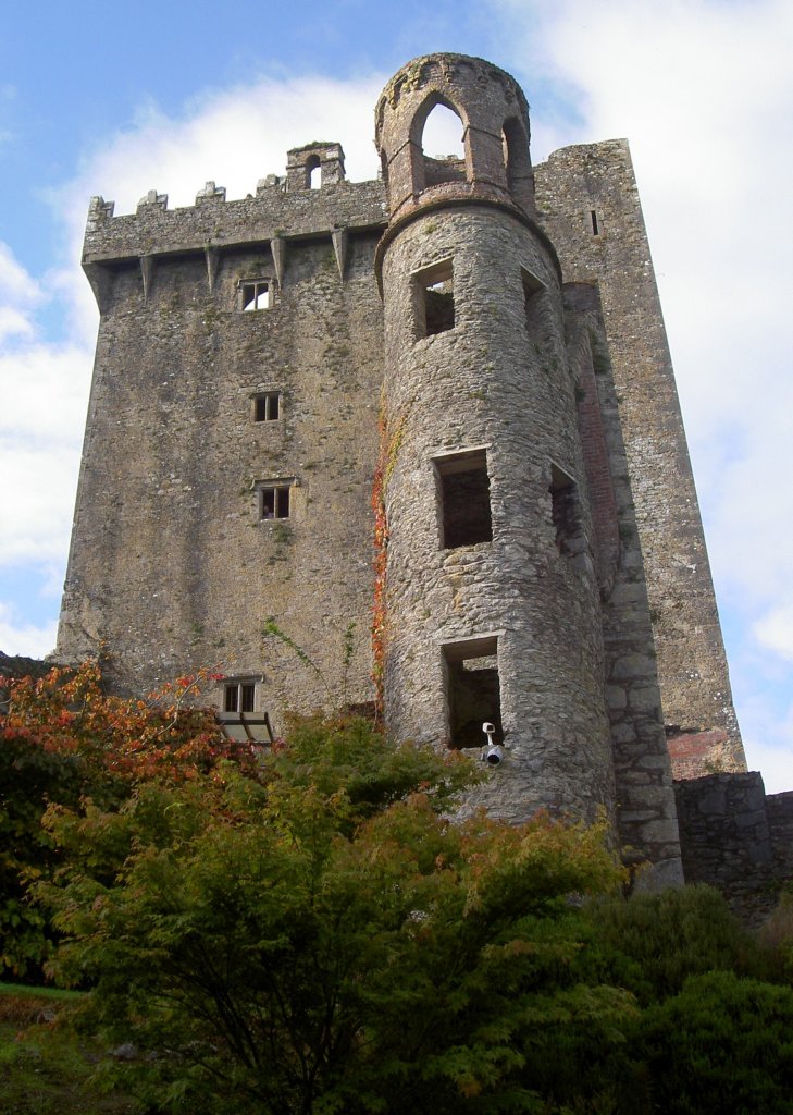 Cork, Blarney Castle, erbaut ab 1210 (10.10.2007)