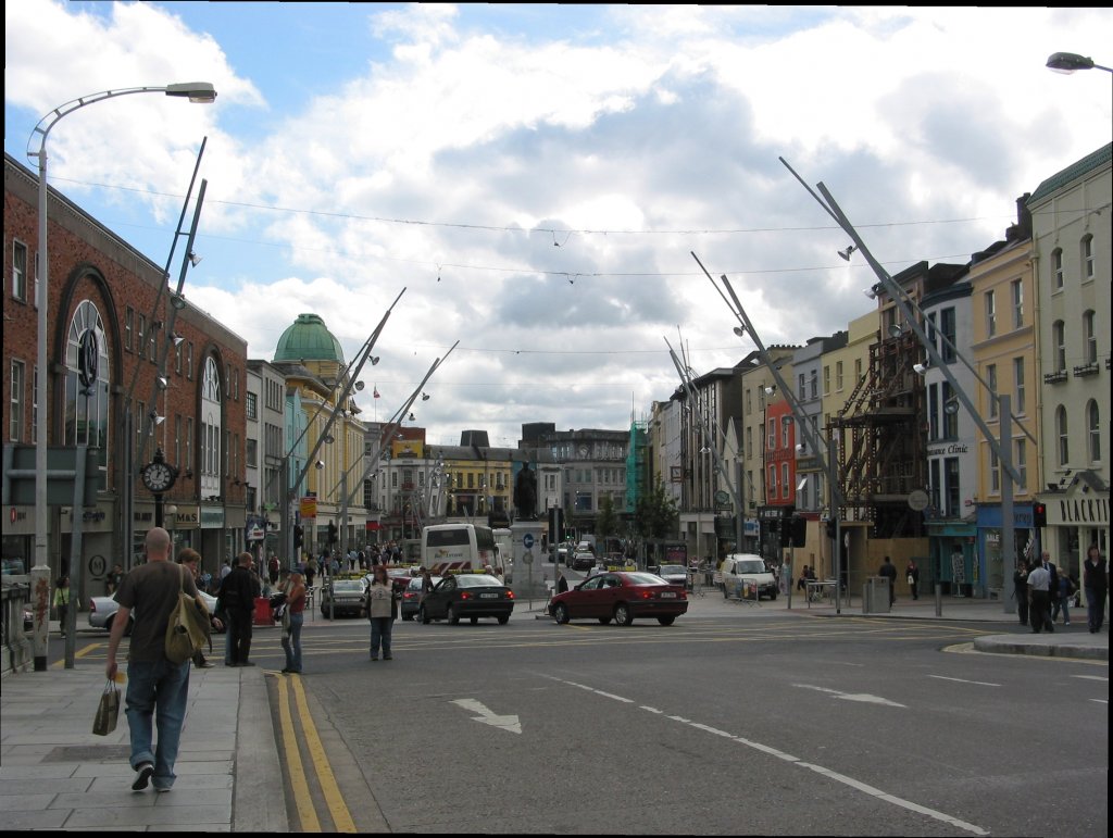 Cork, St. Patrick's St. am 2. September 2004