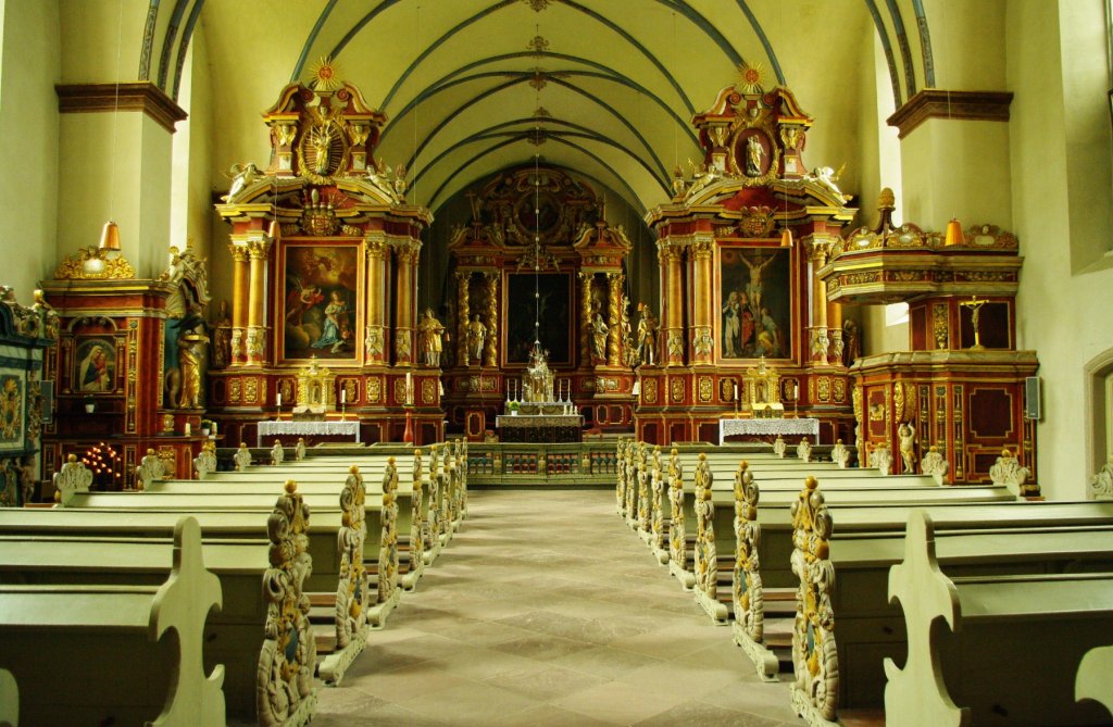 Corvey, Klosterkirche, Altre im Paderborner Barockstil, Kreis Hxter (11.05.2010)