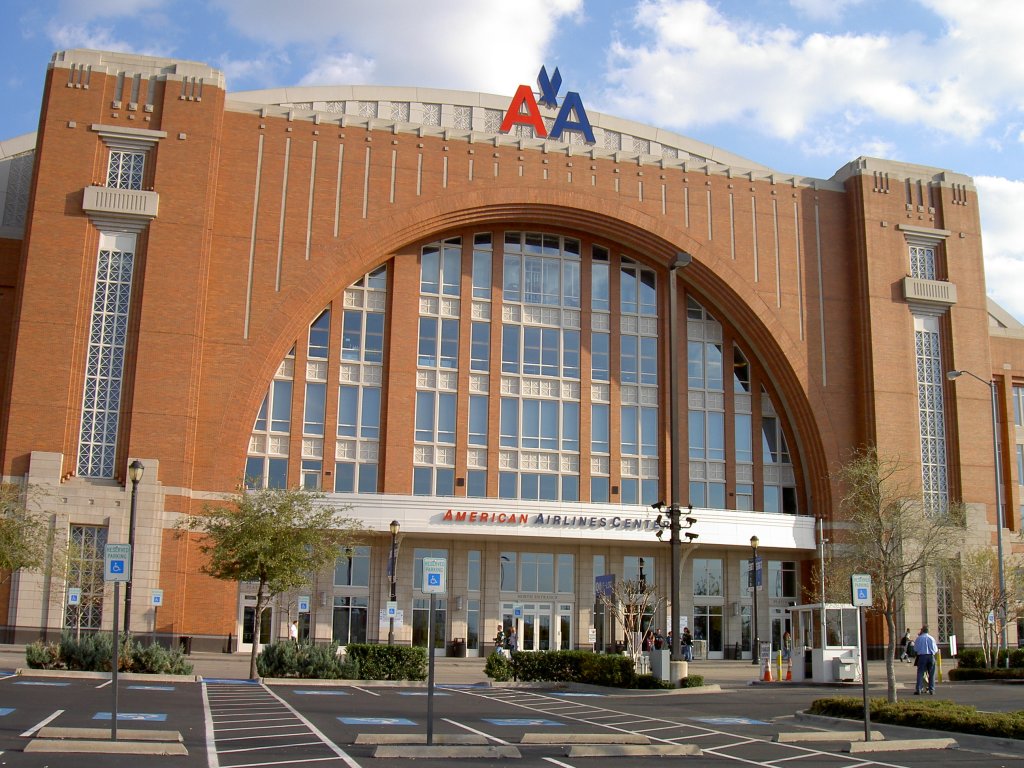 Dallas, American Airline Center, Halle der Dallas Mavericks,
2500 Victory Ave., 20473 Pltze (15.03.2007)