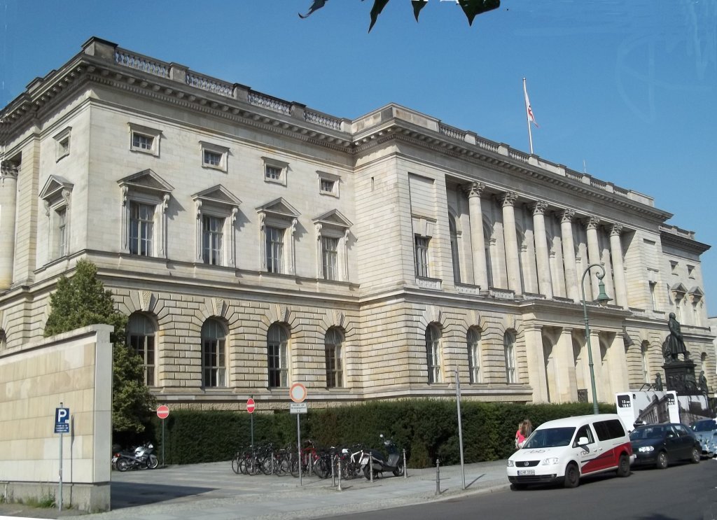 Das Berliner Abgeordnetenhaus, frher Preuischer Landtag, Kreuzberg, Niederkirchnerstrae (frher Prinz-Albrecht-Strae)