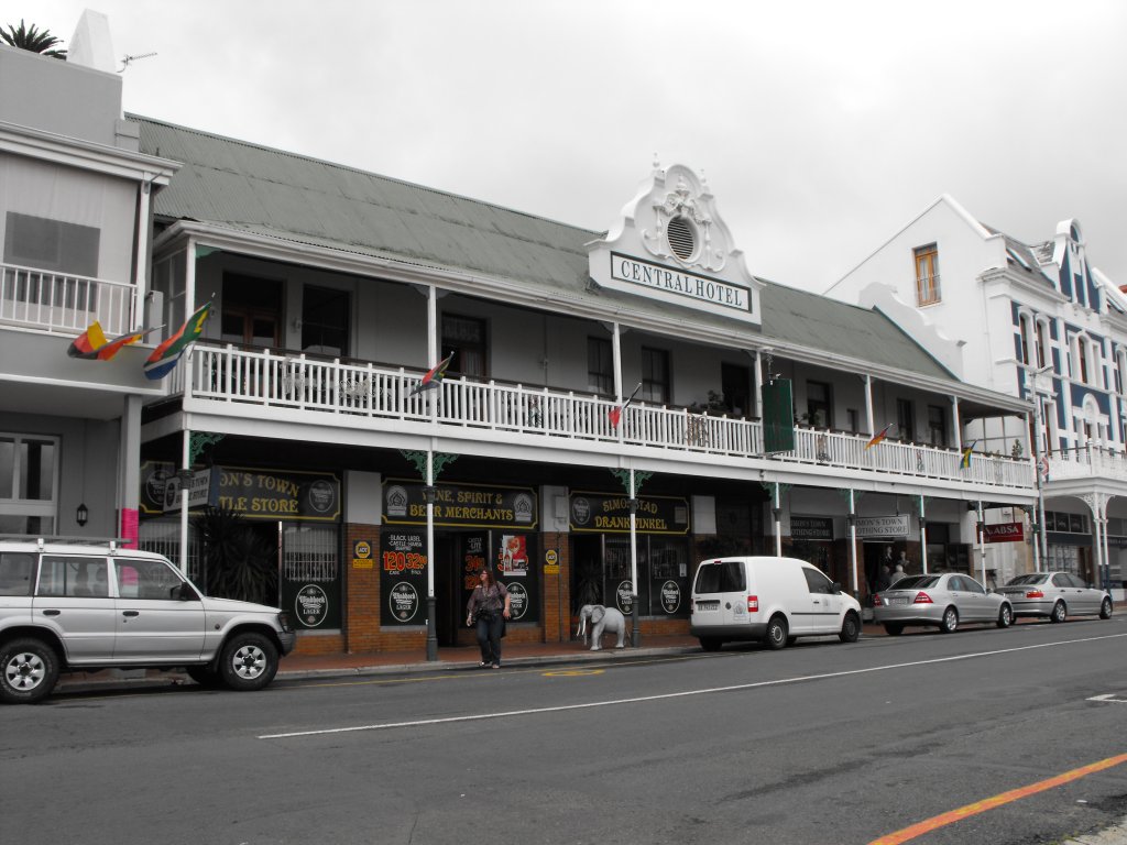 Das Central Hotel. Simons Town, 20.11.2010
