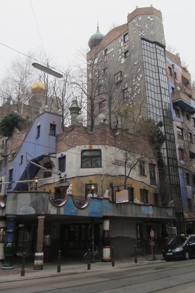 Das Hundertwasserhaus in Wien.(24.3.2013)