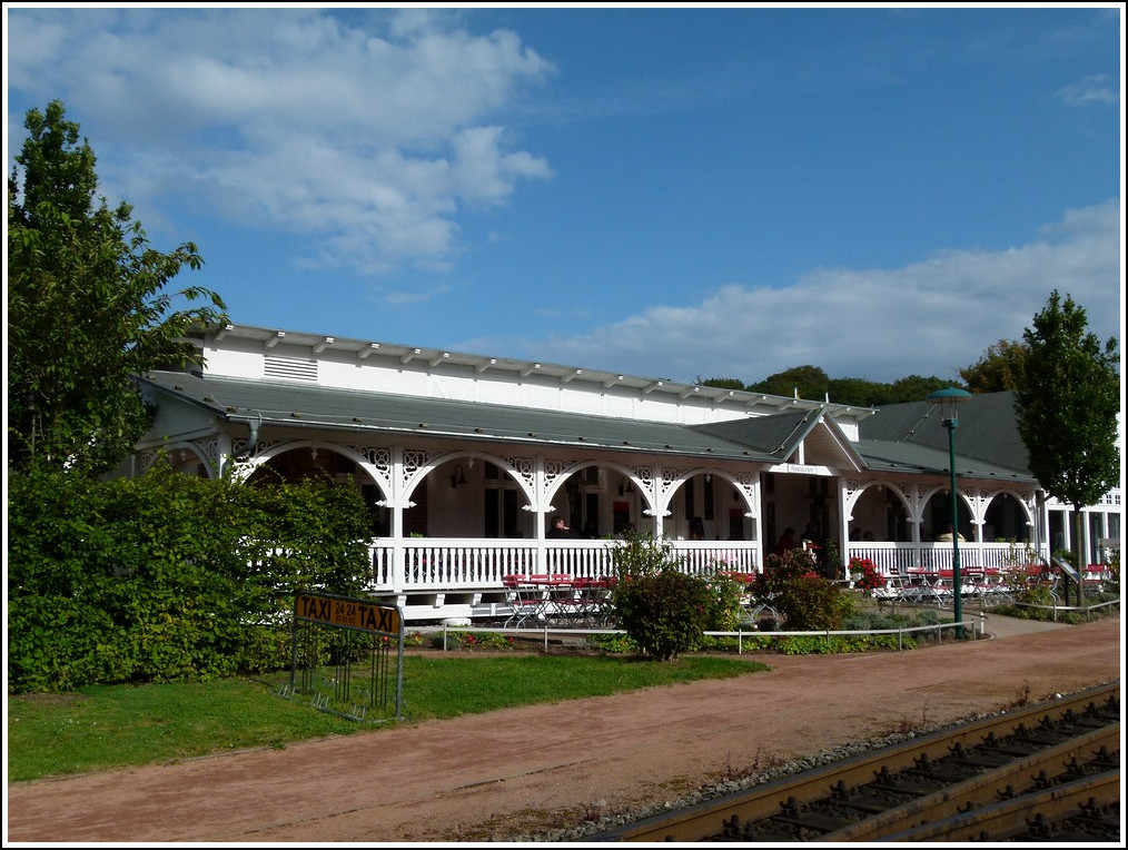 Das Restaurant am Kleinbahnhof von Binz. 22.09.2011 (Jeanny)