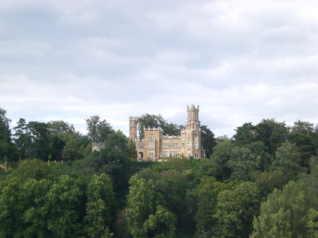 Das Schloss Eckberg im Dresdner Stadtteil Radeberger Vorstadt.(23.7.2011)