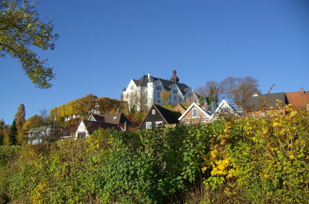 Das Schloss von Pln in Pln im Oktober 2009