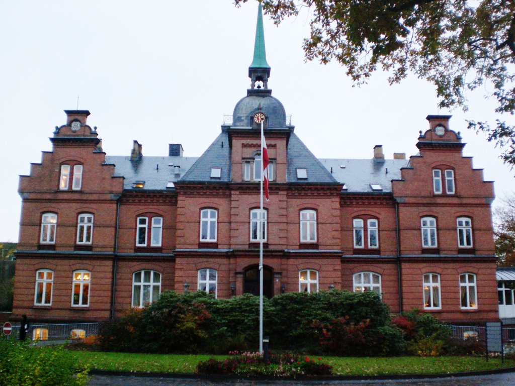 Das Schloss Schnhagen an der Ostsee in Schleswig-Holstein.(26.10.2009)