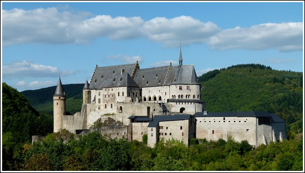 Das Schloss von Vianden. 15.09.2011 (Jeanny)