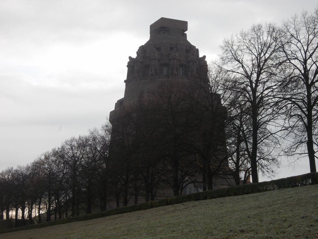 Das Vlkerschlachtdenkmal in Leipzig am 1.12.12