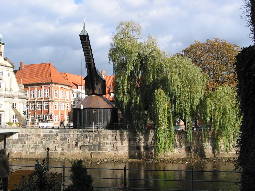 Der Alte Kran in Lneburg; 11. Oktober 2003.