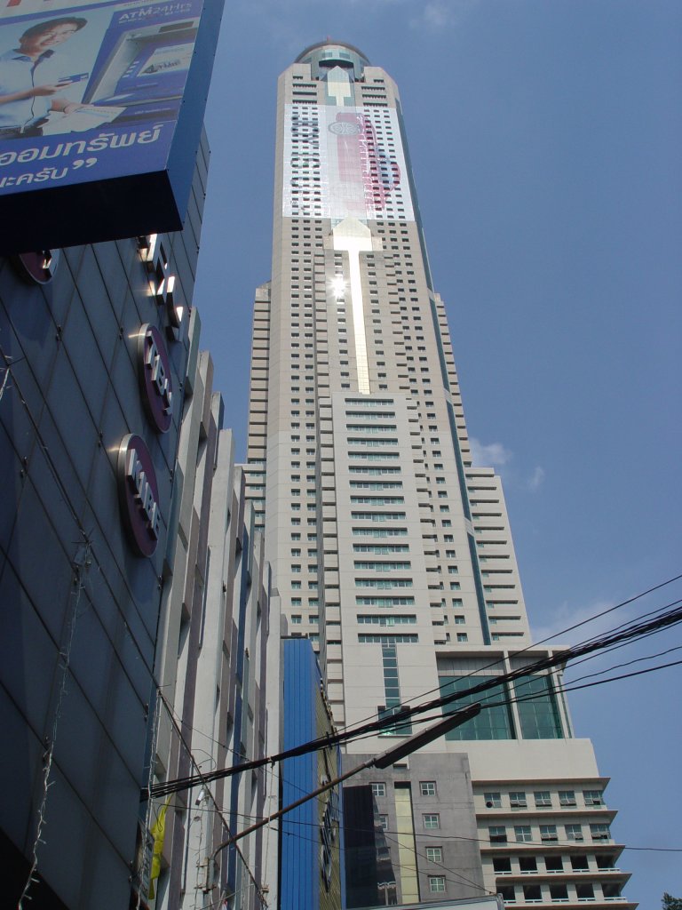 Der Baiyoke Tower 2 in Bangkok am 14.01.2011