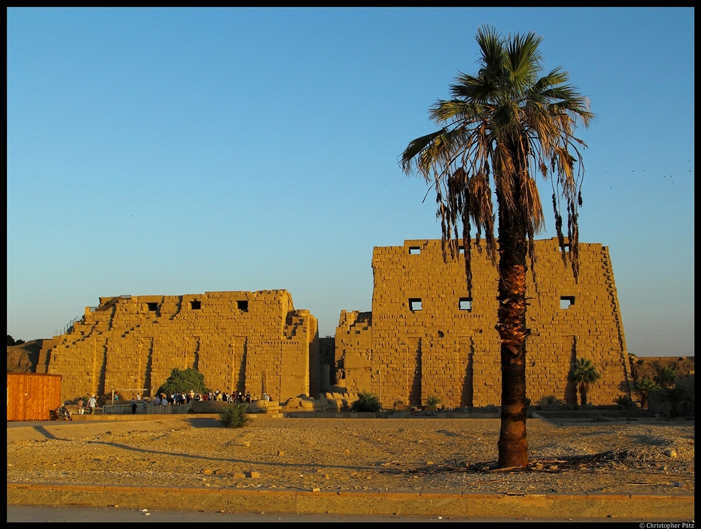 Der Karnak-Tempel bei Luxor. (23.11.2012)