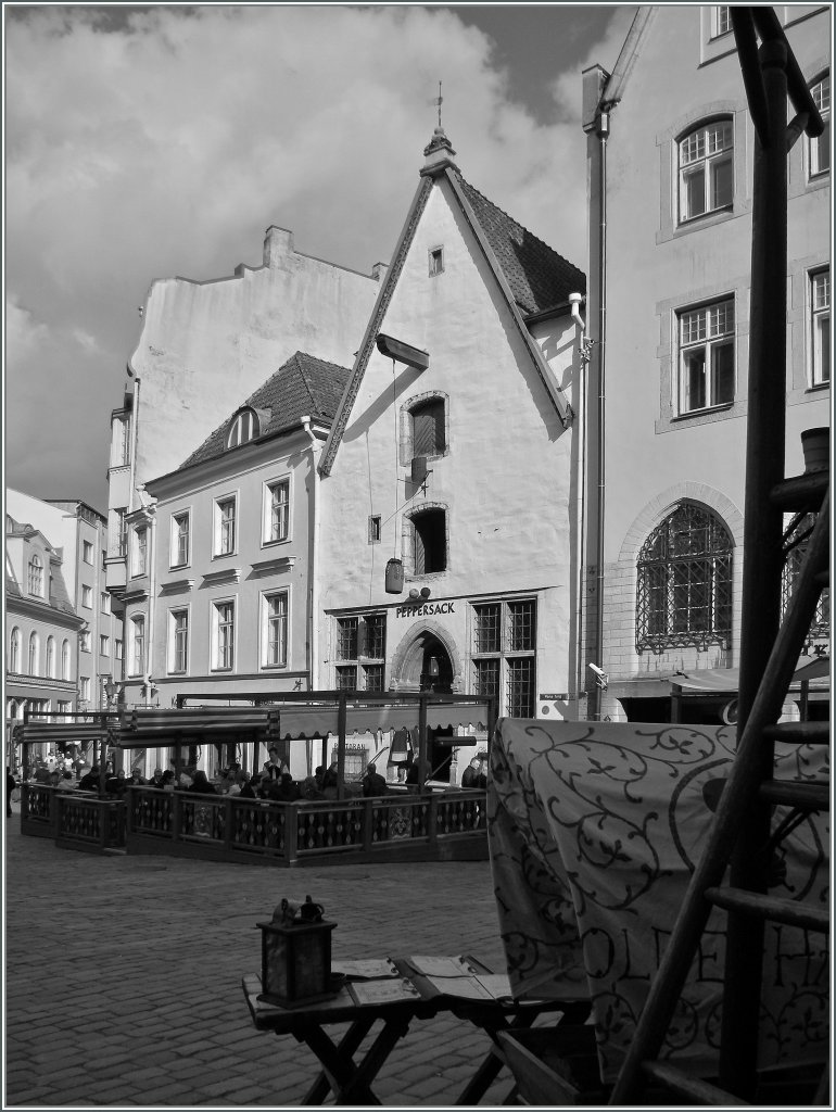 Der Marktplatz vom Tallinn. 
4. Mai 2012