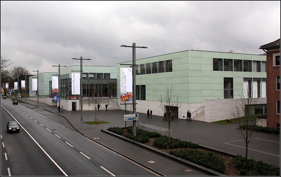 Der neue Erweiterungsbau des Folkwang Museums in Essen. 21.03.2010 (Matthias)