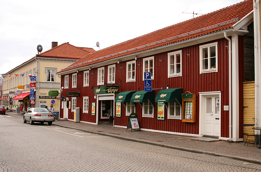 Der ortsansssige Supermarkt in der Brahegatan. Grnna 20.08.2008 