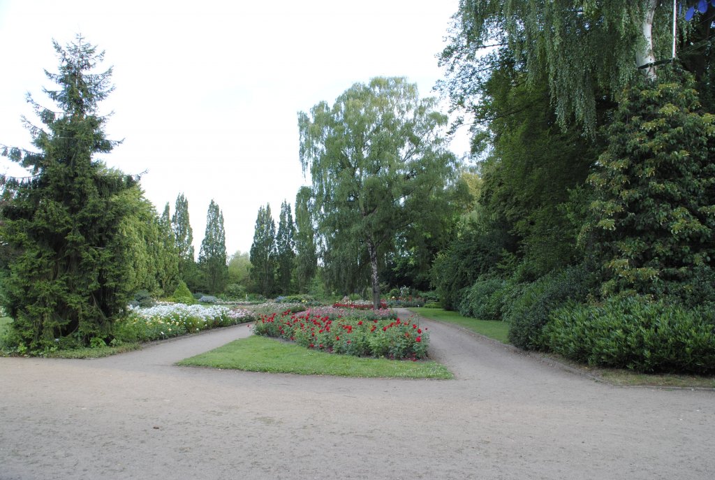 Der Rosengarten im 25421 Pinneberg bei Hamburg, am 18.07.2010.