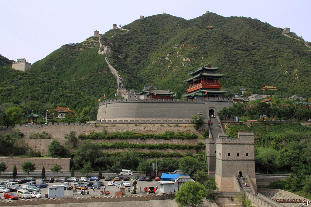 Der wohl meistbesuchte Abschnitt der Groen Mauer bei Badaling. (18.9.2011)