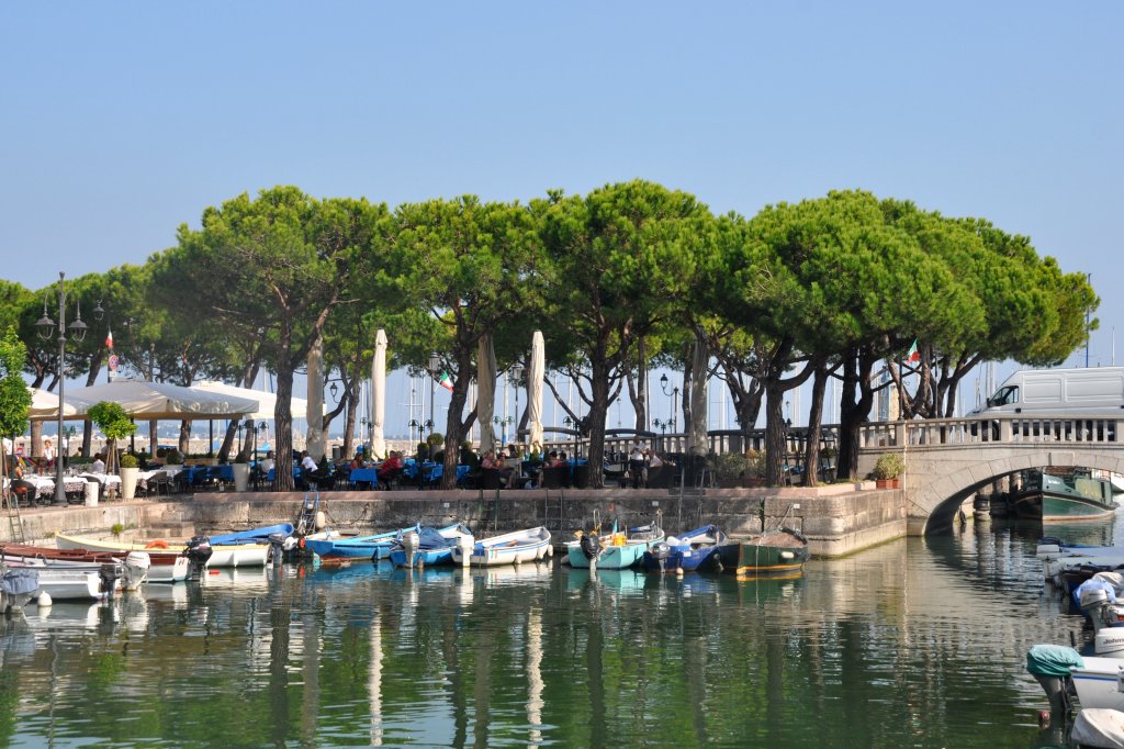 DESENZANO del Garda (Provincia di Brescia), 04.10.2011, der alte Hafen