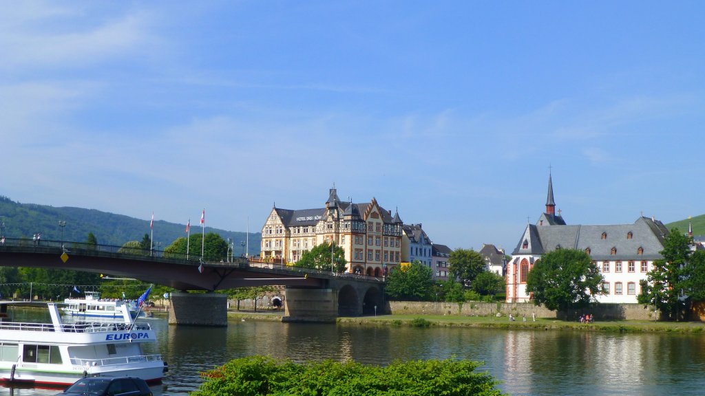 Deutschland, Rheinland-Pfalz, Landkreis Bernkastel-Wittlich, Bernkastel-Kues, 14.07.2013