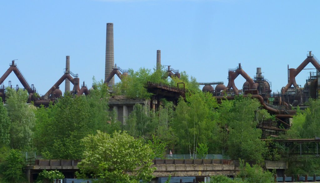 Deutschland, Saarland, Vlklingen, Weltkulturerbe  Vlklinger Htte , Hochofenbereich, 08.05.2011