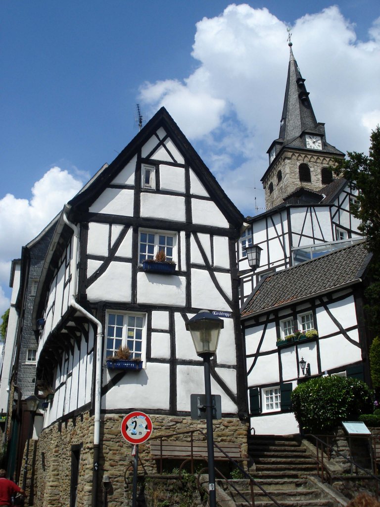 Die Altstadt von Kettwig im August 2010