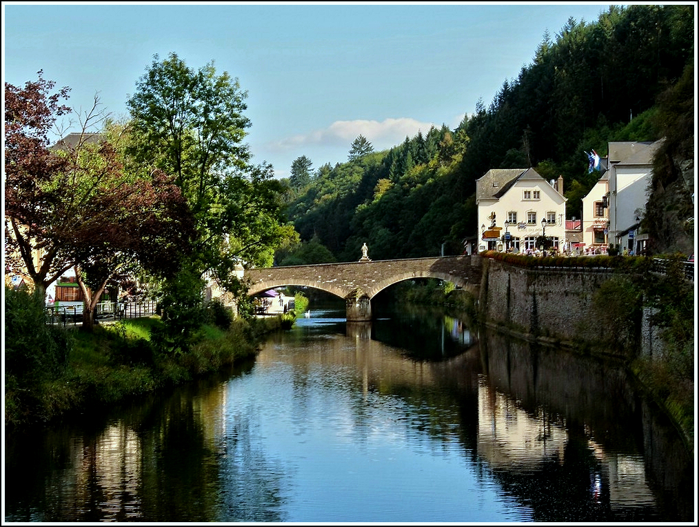 Die Brcke ber die Our in Vianden. 15.09.2011 (Jeanny) 