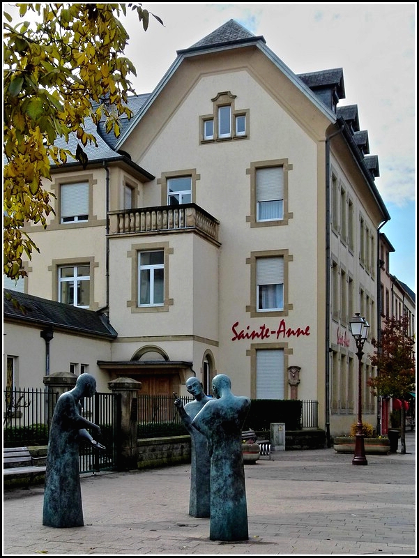 Die Grand-rue in Ettelbrck fotografiert am 01.11.2010. (Jeanny)