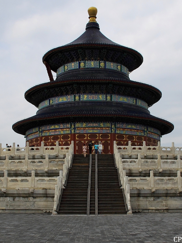 Die Halle der Ernteopfer im Himmelstempel in Peking. (16.9.2011)