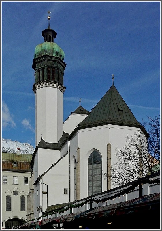 Die Hofkirche in Innsbruck aufgenommen am 22.12.09. (Jeanny)