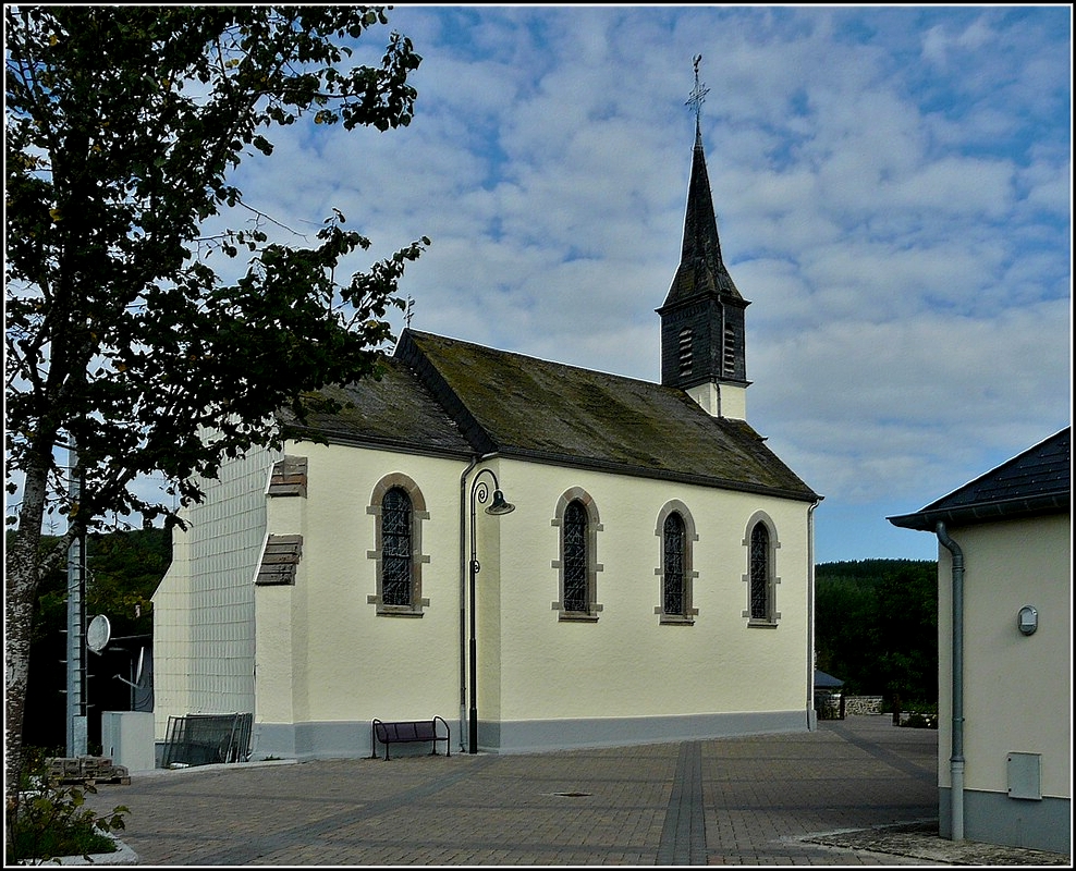 Die Kirche von Bderscheid. 13.08.2010 (Jeanny)